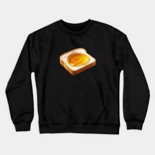 Honey Kawaii Yummy Vintage Coffee Beekeeper Bread Sandwich Toast Since Crewneck Sweatshirt